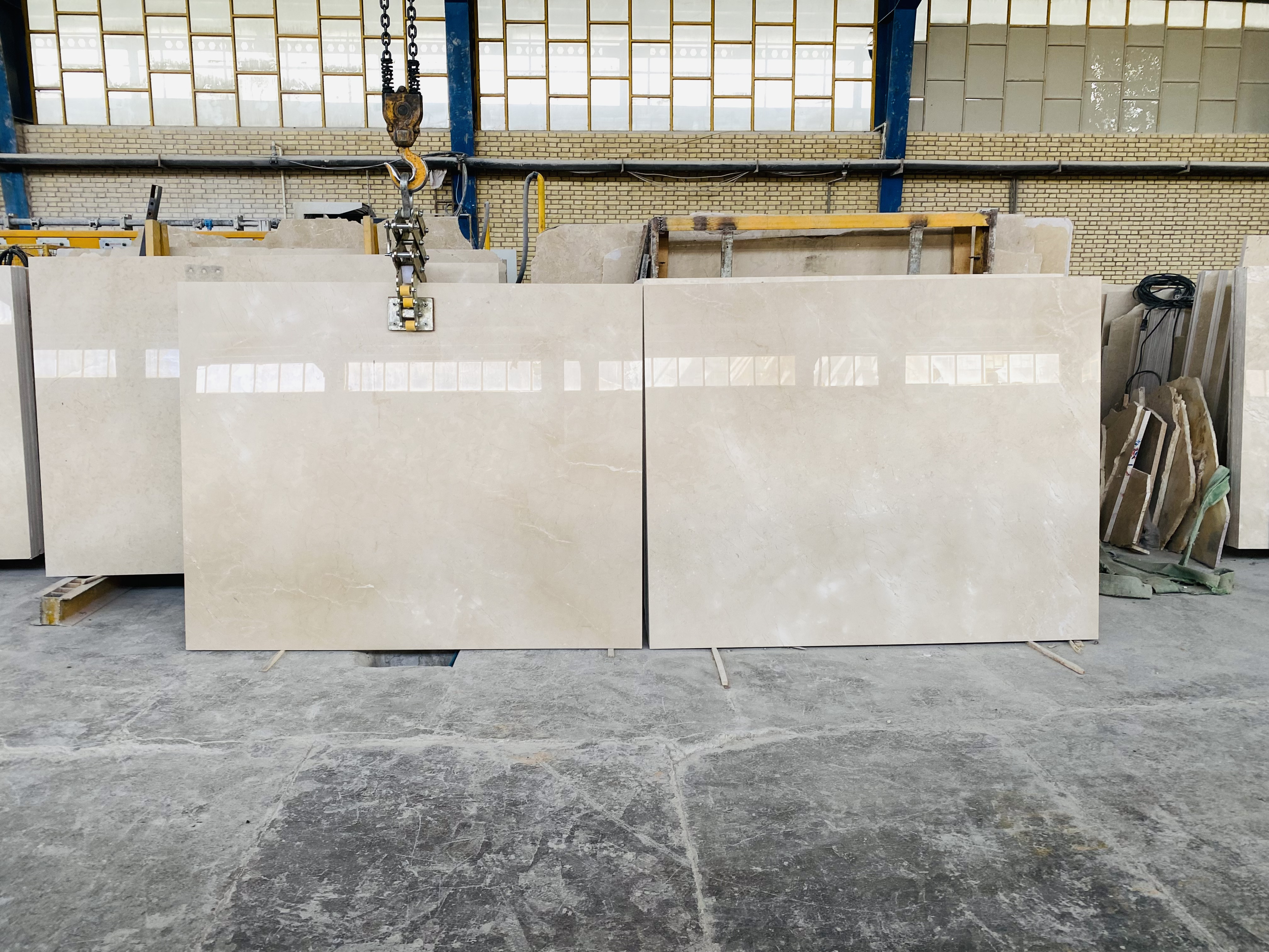 Dehbid Cream Marble slab